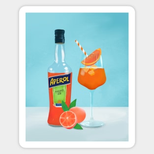 Aperol spritz, Cocktail Sticker